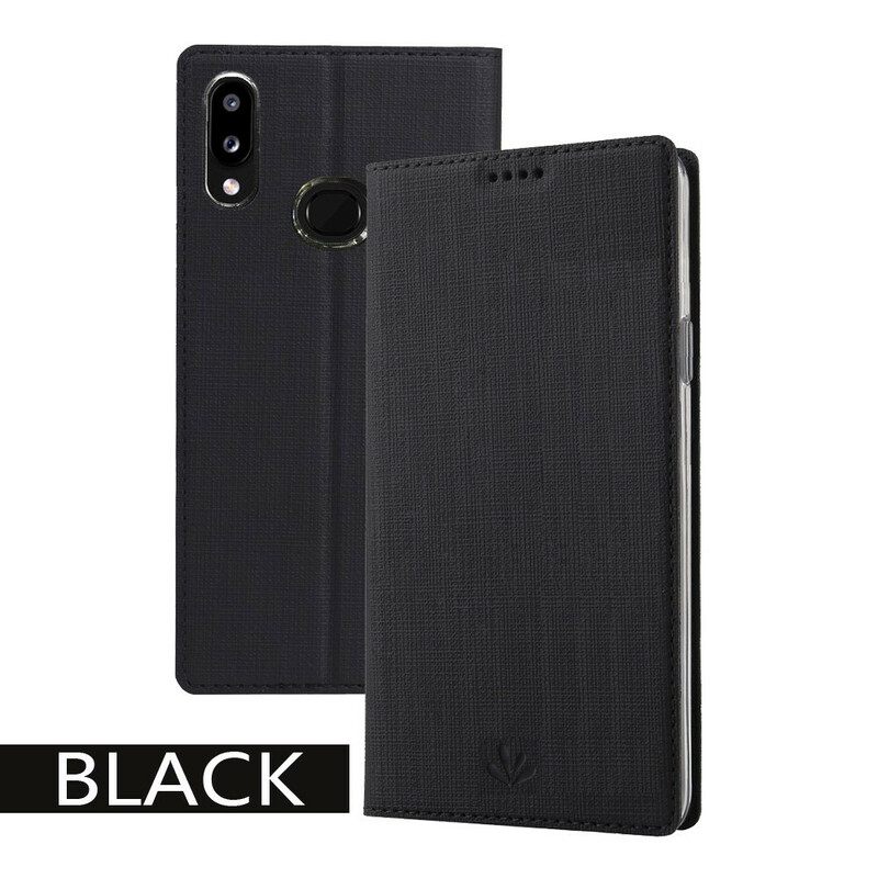 Puhelinkuoret Samsung Galaxy A10s Kotelot Flip Teksturoitu