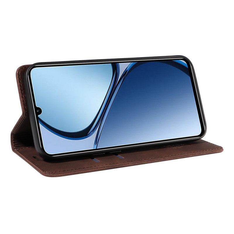 Nahkakotelo Realme C63 Rfid-esto Betopnice Suojakuori