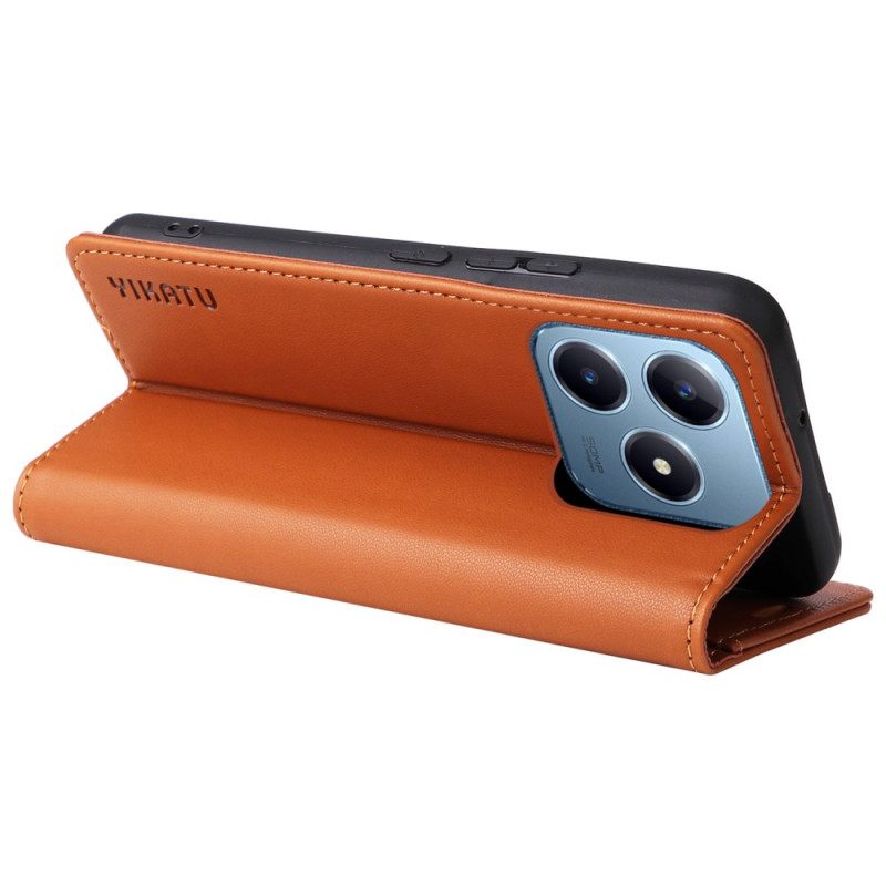 Nahkakotelo Realme C63 Yikatu