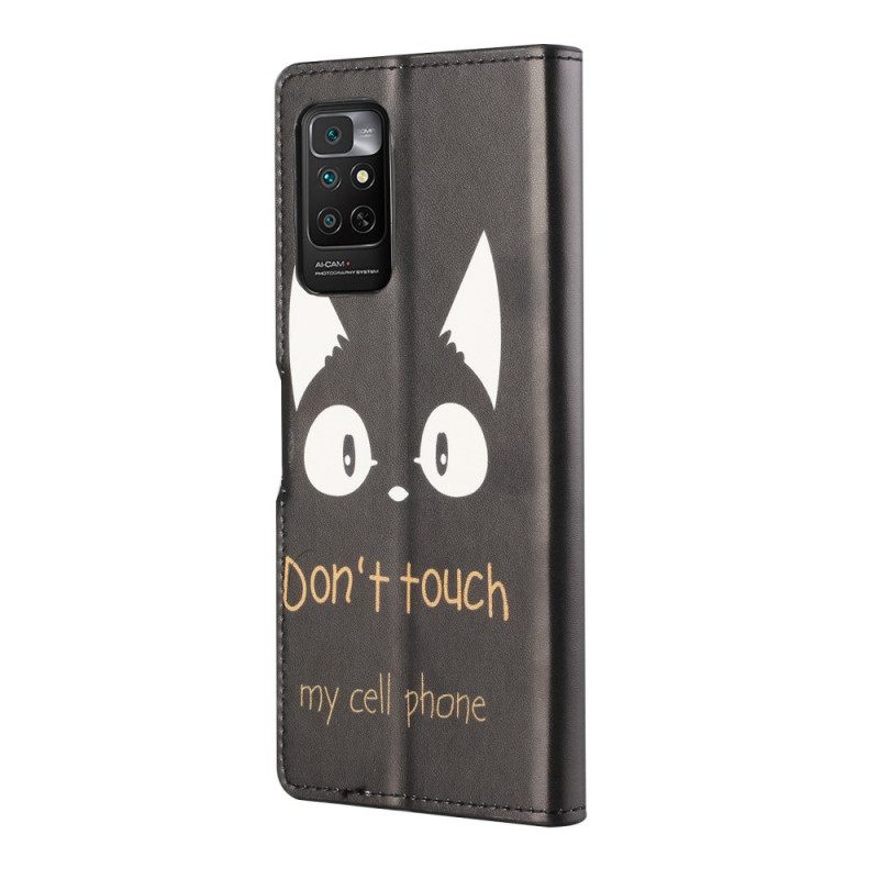Flip Case Xiaomi Redmi Note 11 / 11S Älä Koske Matkapuhelintani