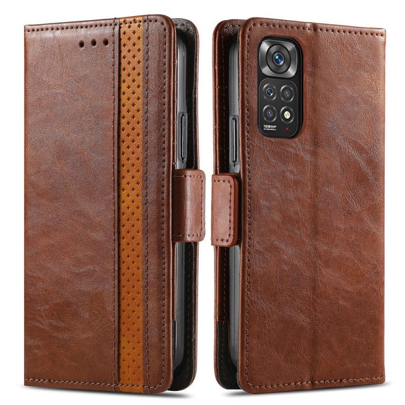 Flip Case Xiaomi Redmi Note 11 / 11S Bicolor Kaksoislukko