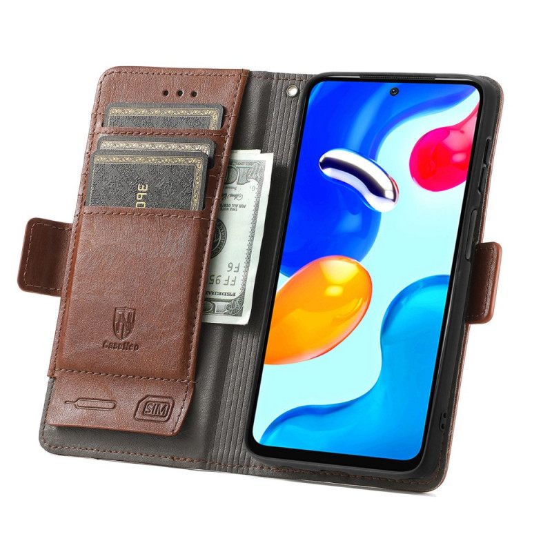 Flip Case Xiaomi Redmi Note 11 / 11S Bicolor Kaksoislukko