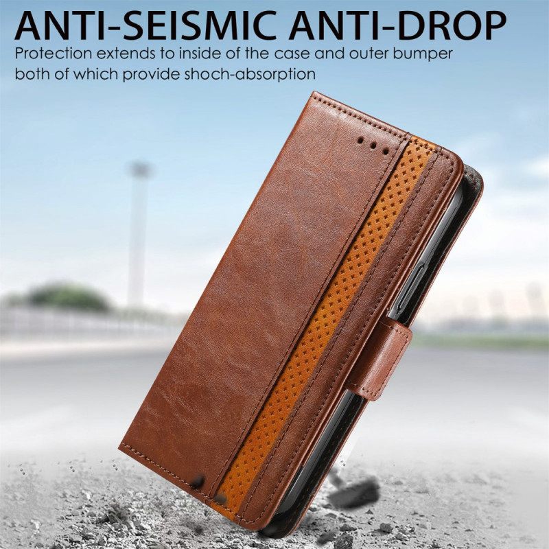 Flip Case Xiaomi Redmi Note 11 / 11S Bicolor Kaksoislukko