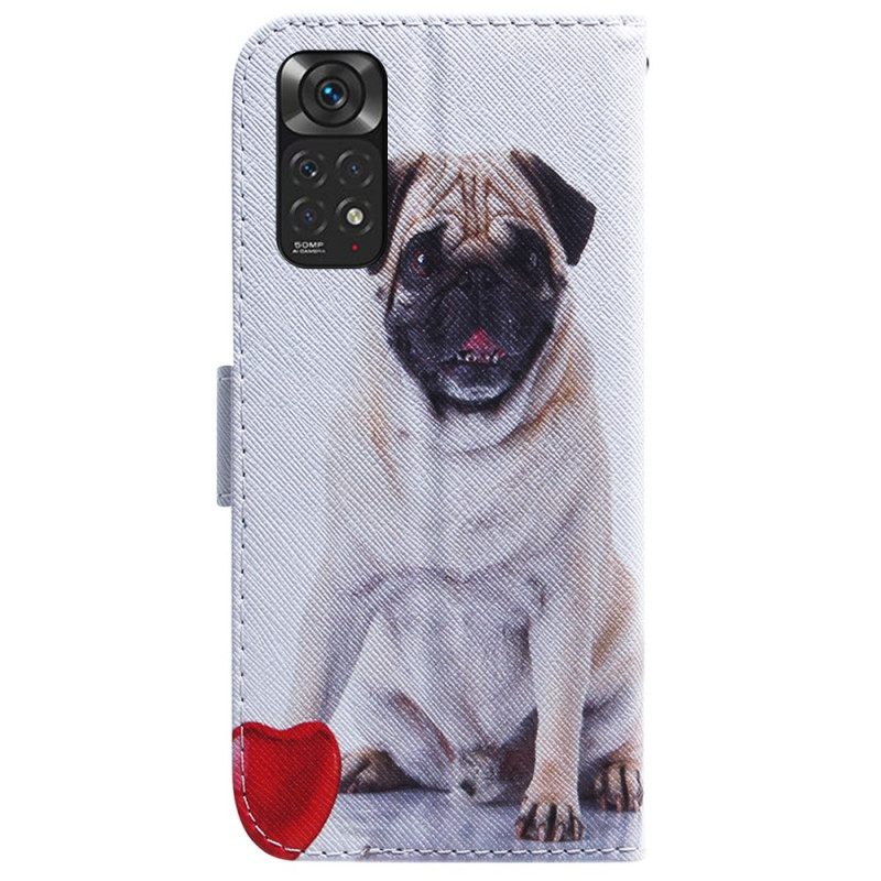 Kotelot Xiaomi Redmi Note 11 / 11S Mopsikoira