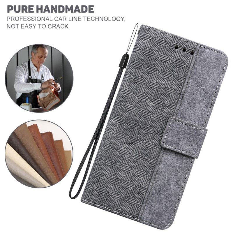 Kotelot Xiaomi Redmi Note 11 / 11S Suojaketju Kuori Strappy Pattern
