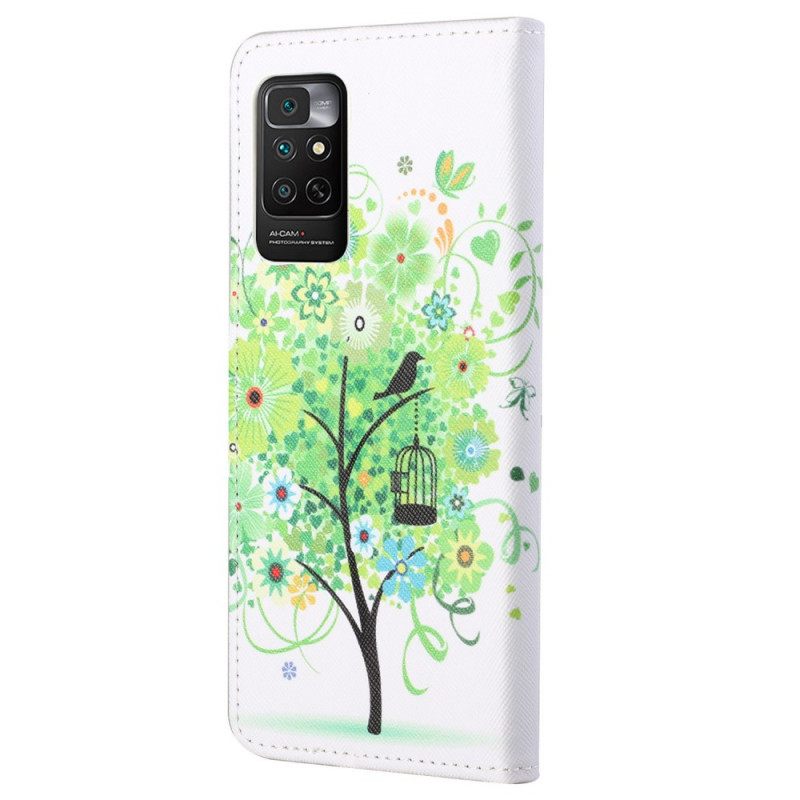 Kotelot Xiaomi Redmi Note 11 / 11S Vihreä Puu