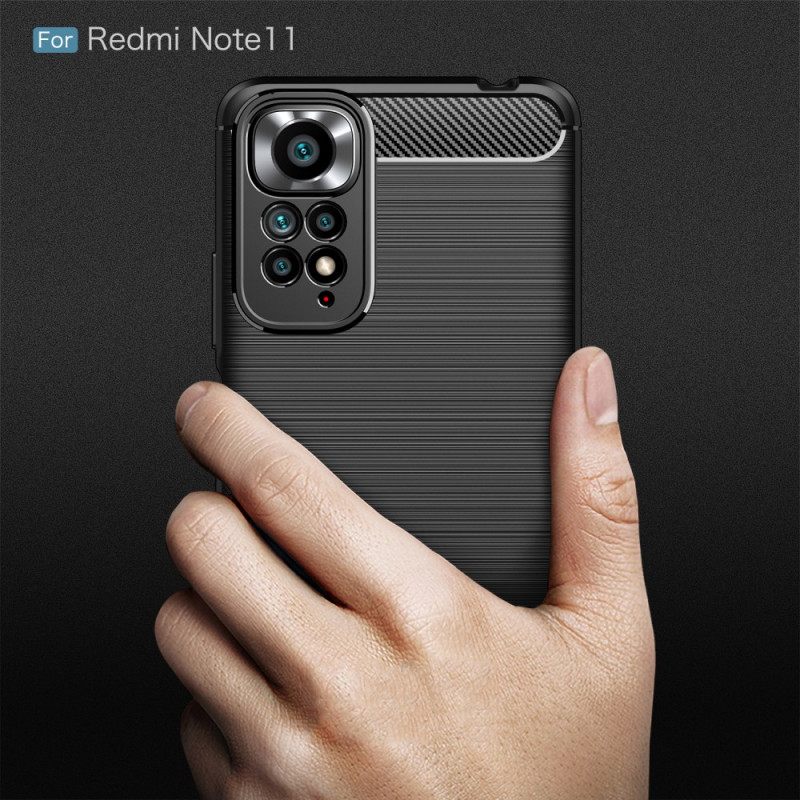Kuori Xiaomi Redmi Note 11 / 11S Harjattu Hiilikuitu
