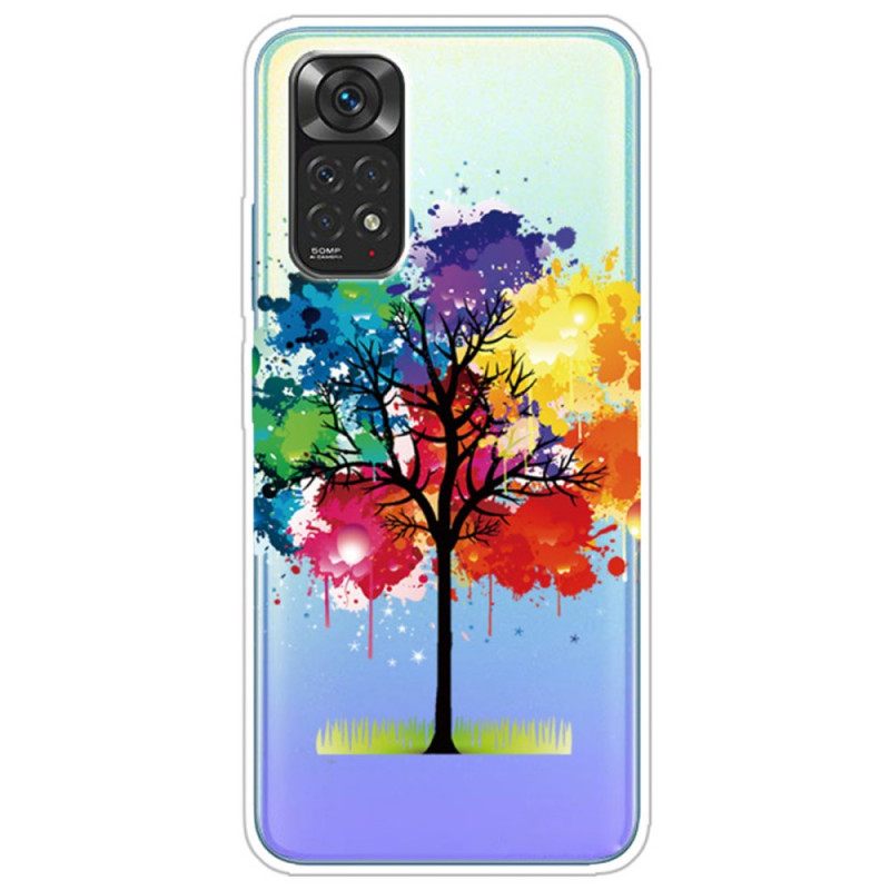 Kuori Xiaomi Redmi Note 11 / 11S Läpinäkyvä Akvarellipuu