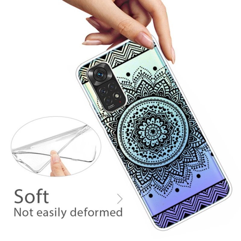 Kuori Xiaomi Redmi Note 11 / 11S Läpinäkyvä Kukkamandala