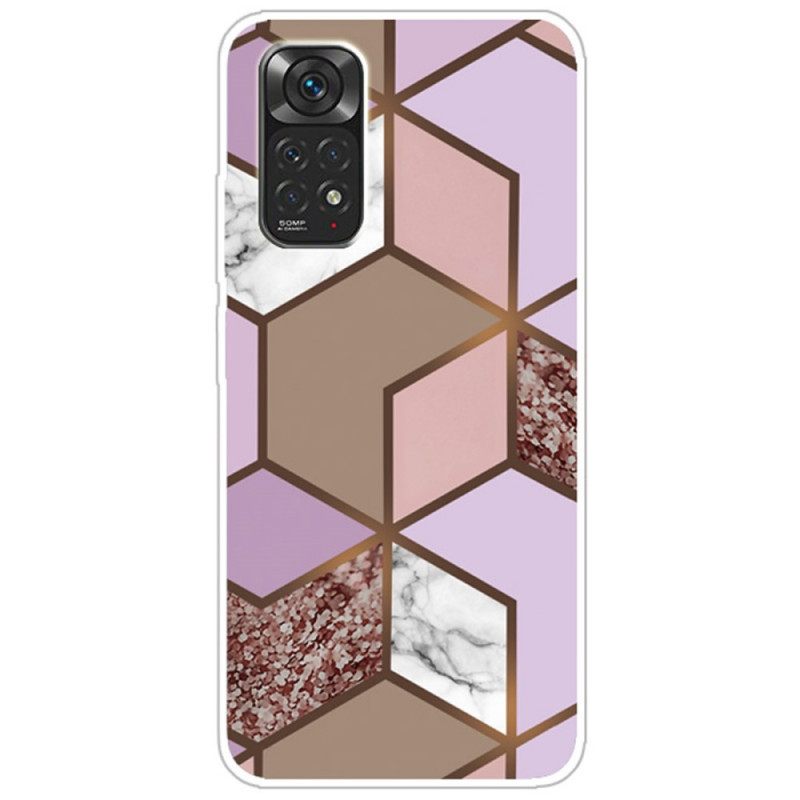 Kuori Xiaomi Redmi Note 11 / 11S Marble Hahmot