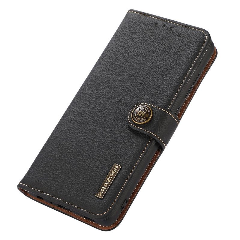 Nahkakotelo Xiaomi Redmi Note 11 / 11S Aito Nahka Khazneh Rfid