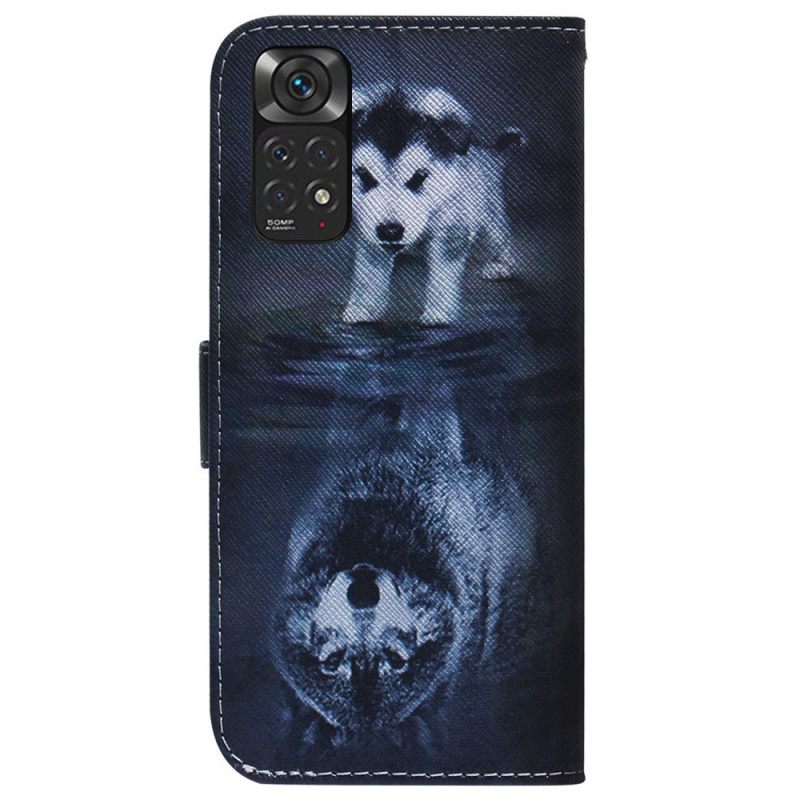 Nahkakotelo Xiaomi Redmi Note 11 / 11S Ernesto Le Loup
