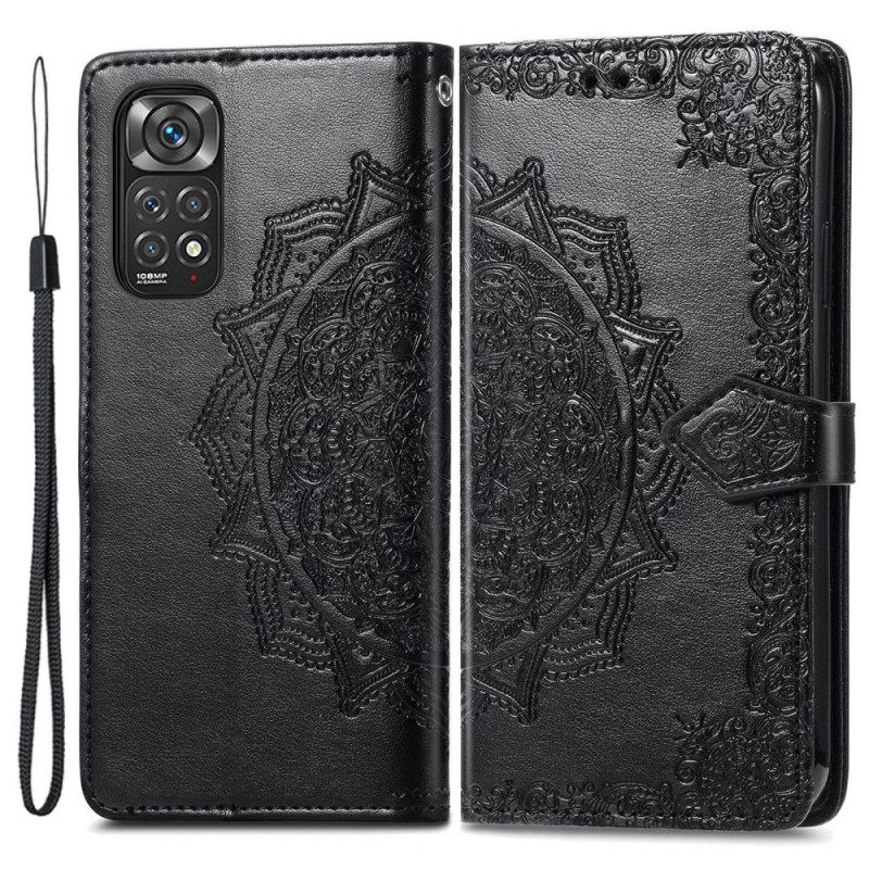 Nahkakotelo Xiaomi Redmi Note 11 / 11S Mandala Keskiaika