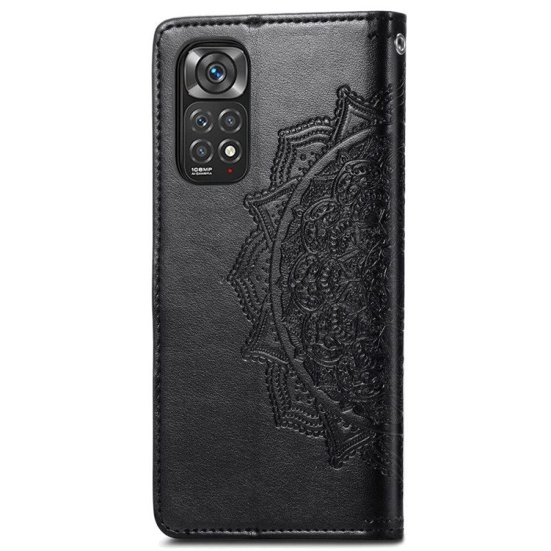 Nahkakotelo Xiaomi Redmi Note 11 / 11S Mandala Keskiaika