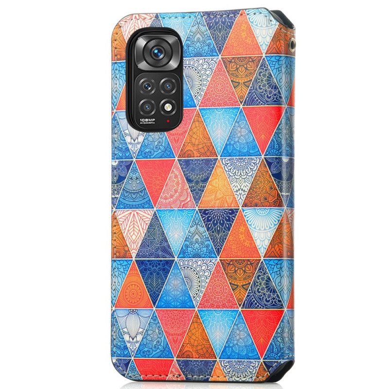 Puhelinkuoret Xiaomi Redmi Note 11 / 11S Kotelot Flip Design Rfid Caseneo
