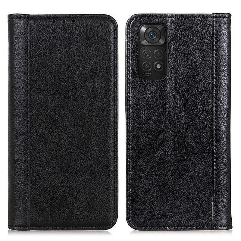Puhelinkuoret Xiaomi Redmi Note 11 / 11S Kotelot Flip Elegance Split Litchi Leather