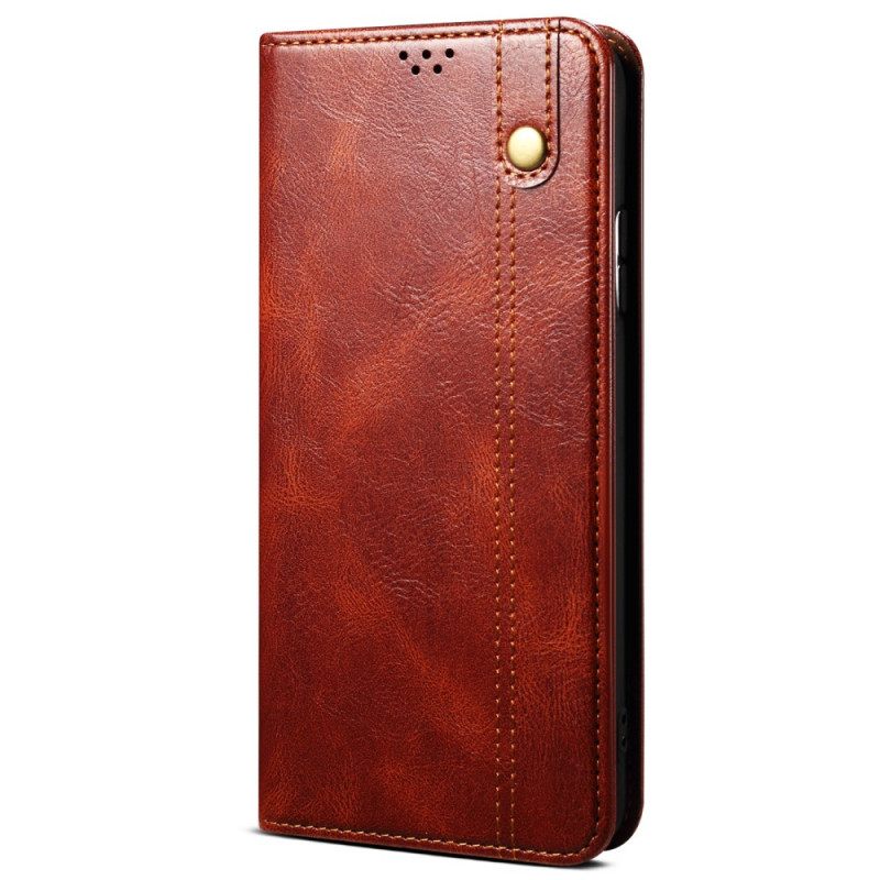 Puhelinkuoret Xiaomi Redmi Note 11 / 11S Kotelot Flip Vahattu Keinonahka