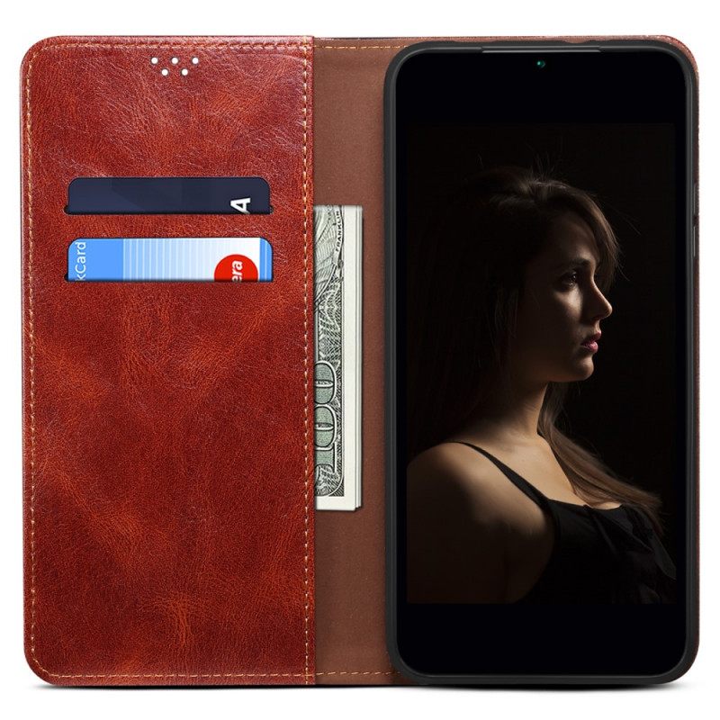 Puhelinkuoret Xiaomi Redmi Note 11 / 11S Kotelot Flip Vahattu Keinonahka