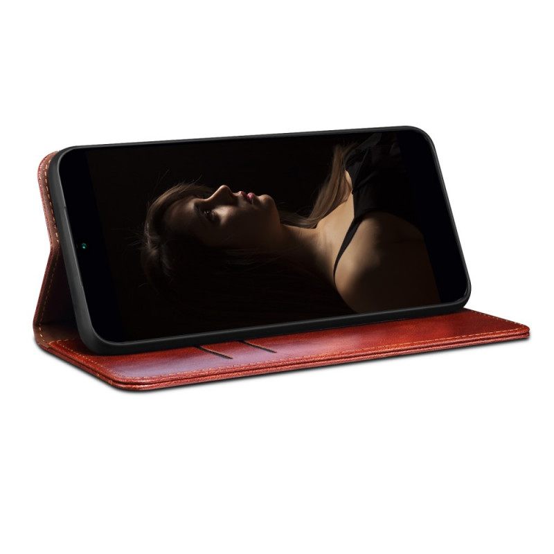 Puhelinkuoret Xiaomi Redmi Note 11 / 11S Kotelot Flip Vahattu Keinonahka