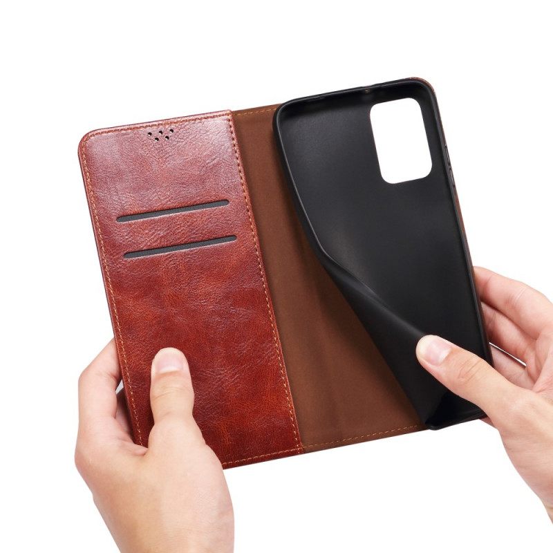 Puhelinkuoret Xiaomi Redmi Note 11 / 11S Kotelot Flip Vahattu Keinonahka