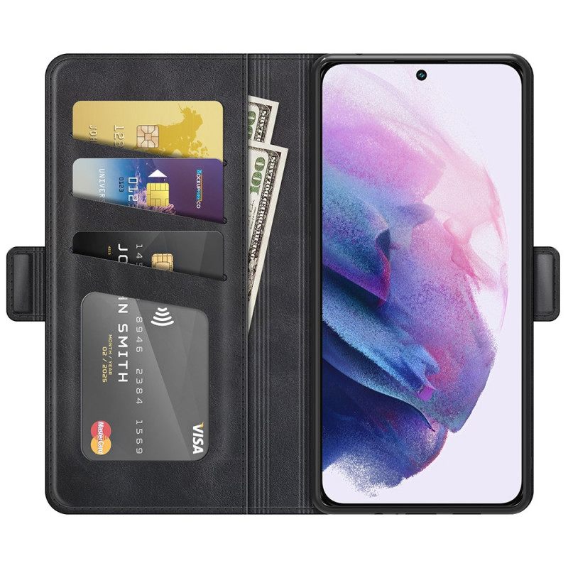 Kotelot Samsung Galaxy S22 Plus 5G Flap Double Design