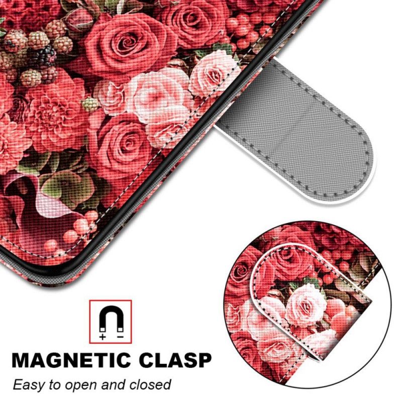 Kotelot Samsung Galaxy S22 Plus 5G Floral Romance