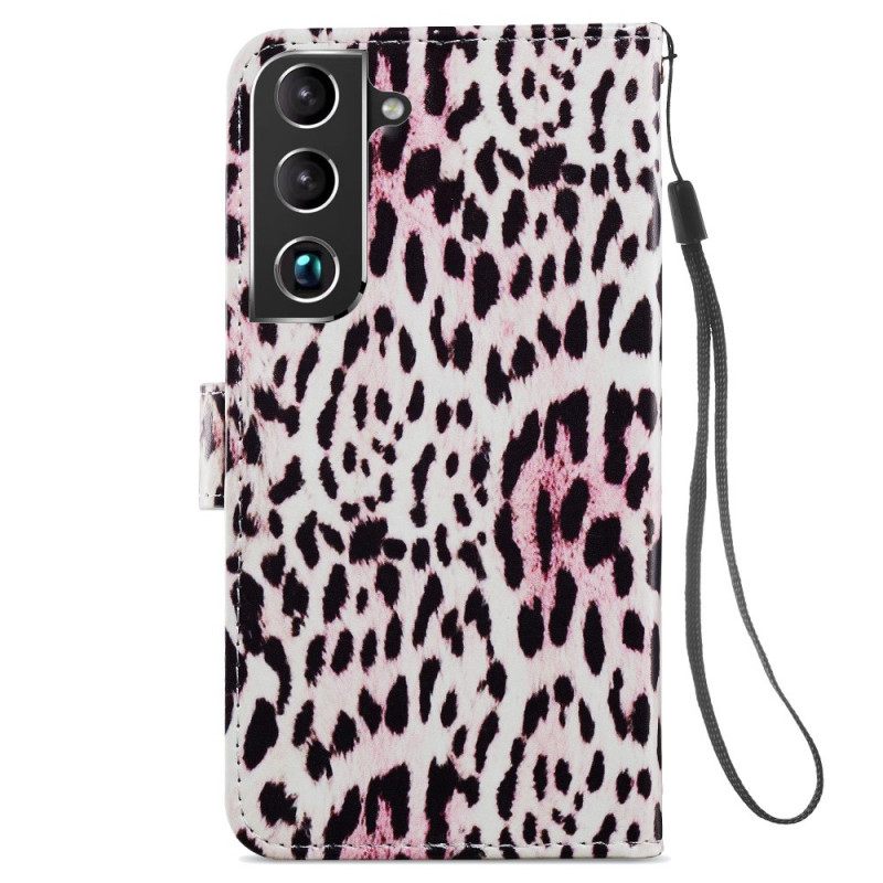 Kotelot Samsung Galaxy S22 Plus 5G Leopard Print