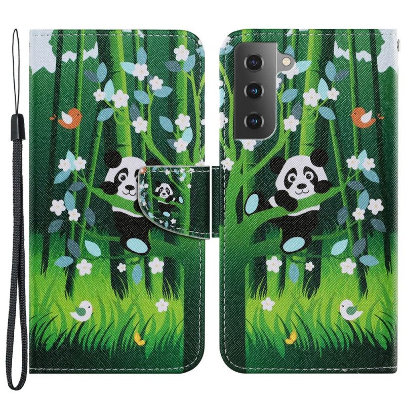 Kotelot Samsung Galaxy S22 Plus 5G Panda Walk