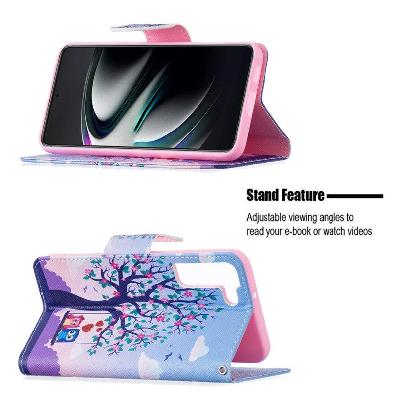 Kotelot Samsung Galaxy S22 Plus 5G Pöllöt Swingissä