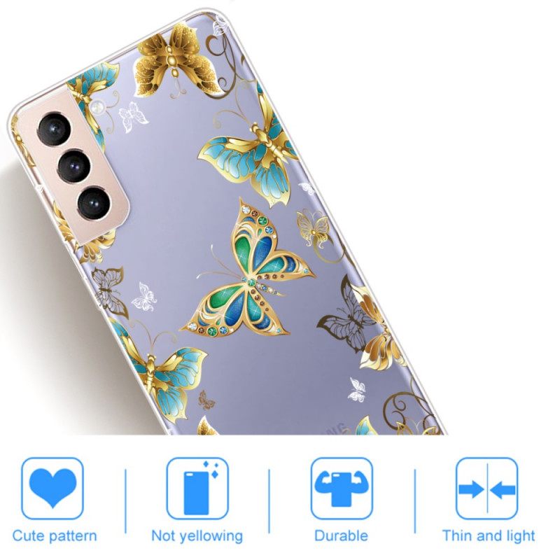 Kuori Samsung Galaxy S22 Plus 5G Butterflies Design
