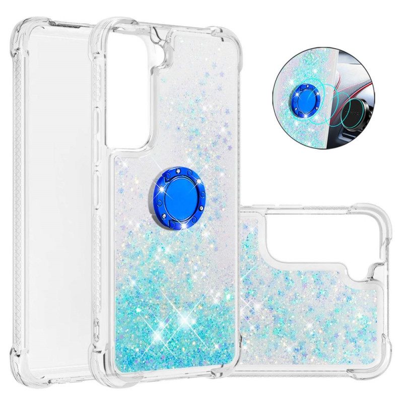 Kuori Samsung Galaxy S22 Plus 5G Glitter Ring Tuki