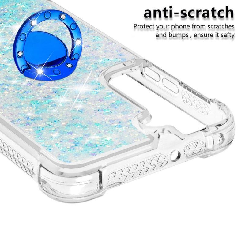 Kuori Samsung Galaxy S22 Plus 5G Glitter Ring Tuki