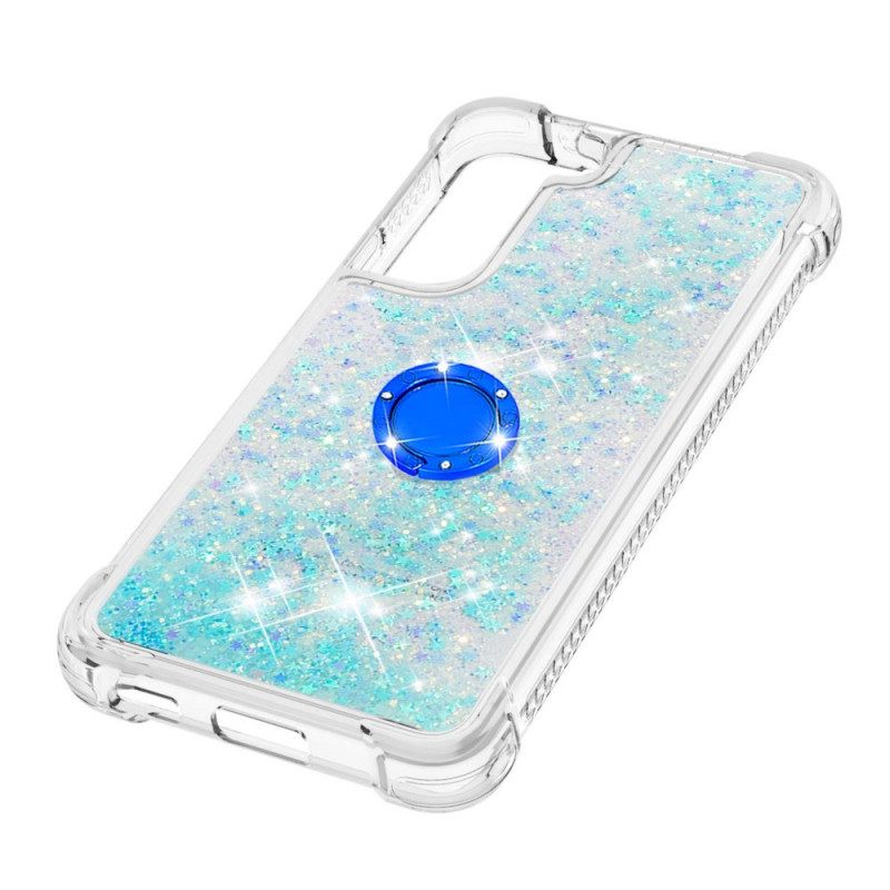 Kuori Samsung Galaxy S22 Plus 5G Glitter Ring Tuki