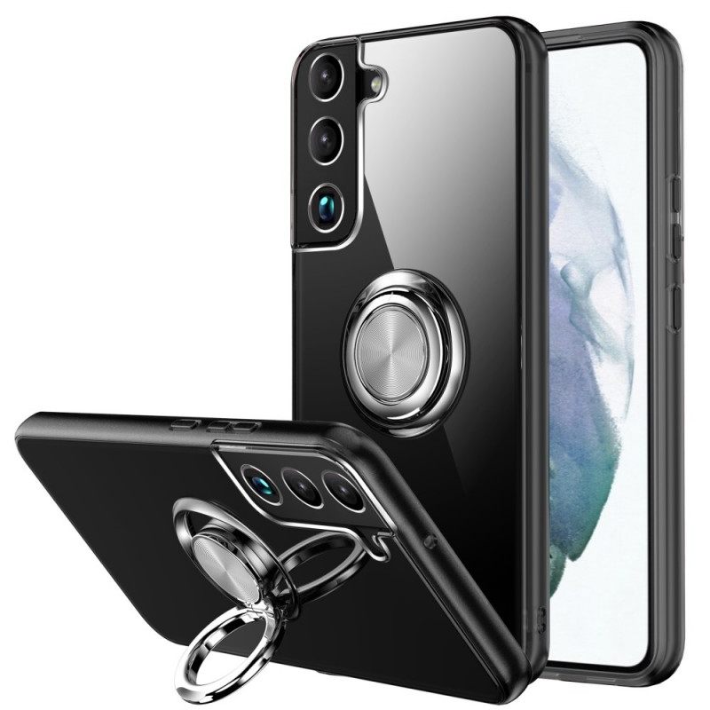 Kuori Samsung Galaxy S22 Plus 5G Läpinäkyvä Rengastuki
