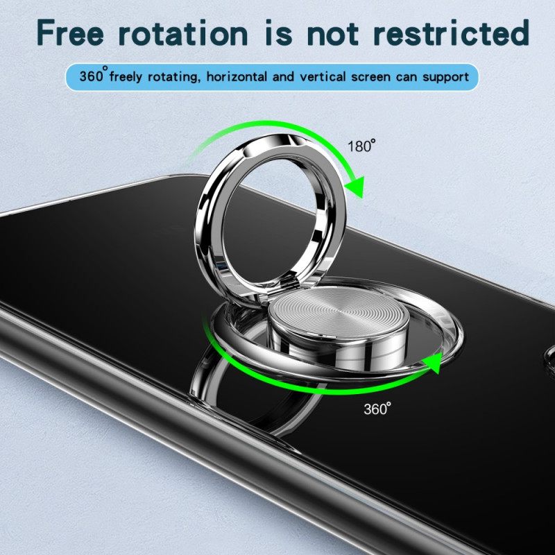 Kuori Samsung Galaxy S22 Plus 5G Läpinäkyvä Rengastuki