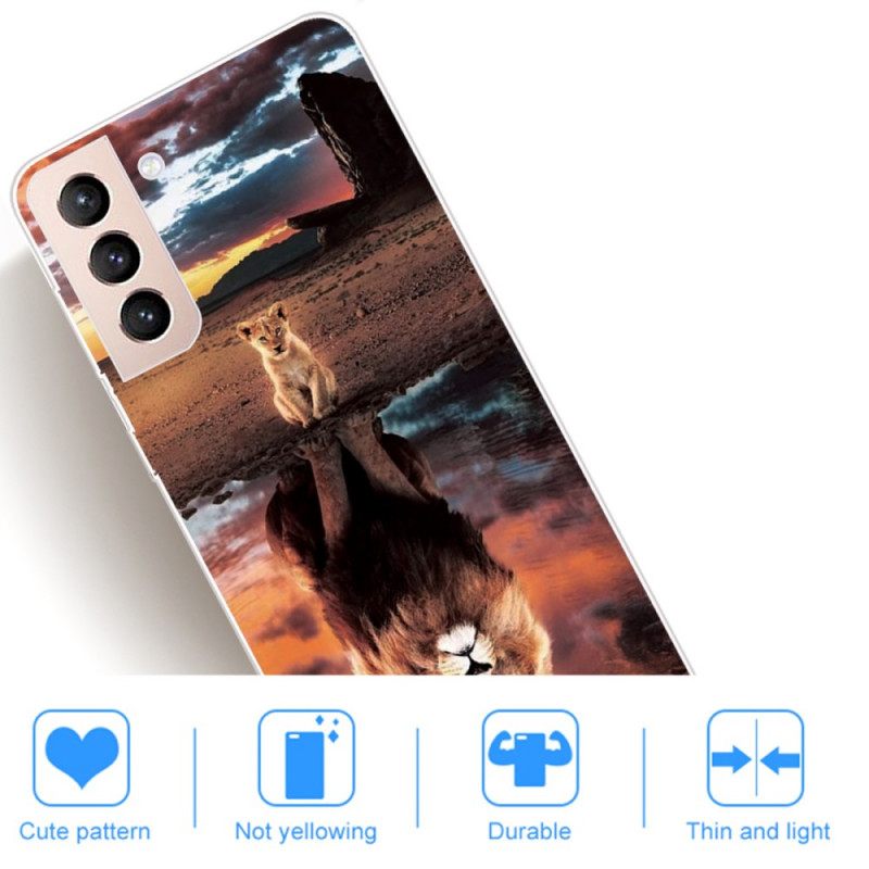 Kuori Samsung Galaxy S22 Plus 5G Lion Cubin Unelma