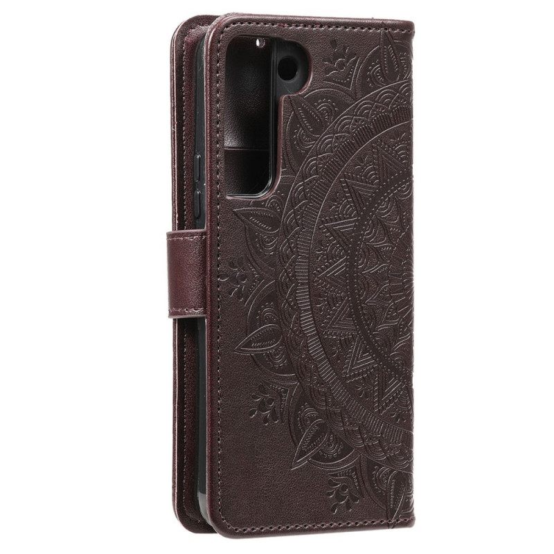 Nahkakotelo Samsung Galaxy S22 Plus 5G Mandala Sun