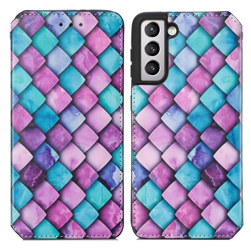 Puhelinkuoret Samsung Galaxy S22 Plus 5G Kotelot Flip Design Rfid Caseneo