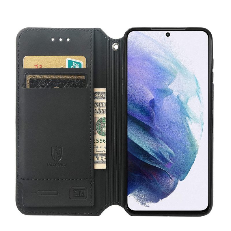 Puhelinkuoret Samsung Galaxy S22 Plus 5G Kotelot Flip Design Rfid Caseneo
