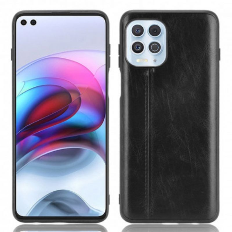 Case Moto G100 Couture Nahkaefekti