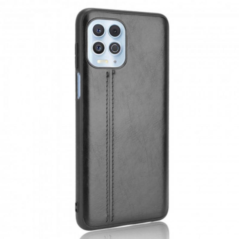 Case Moto G100 Couture Nahkaefekti