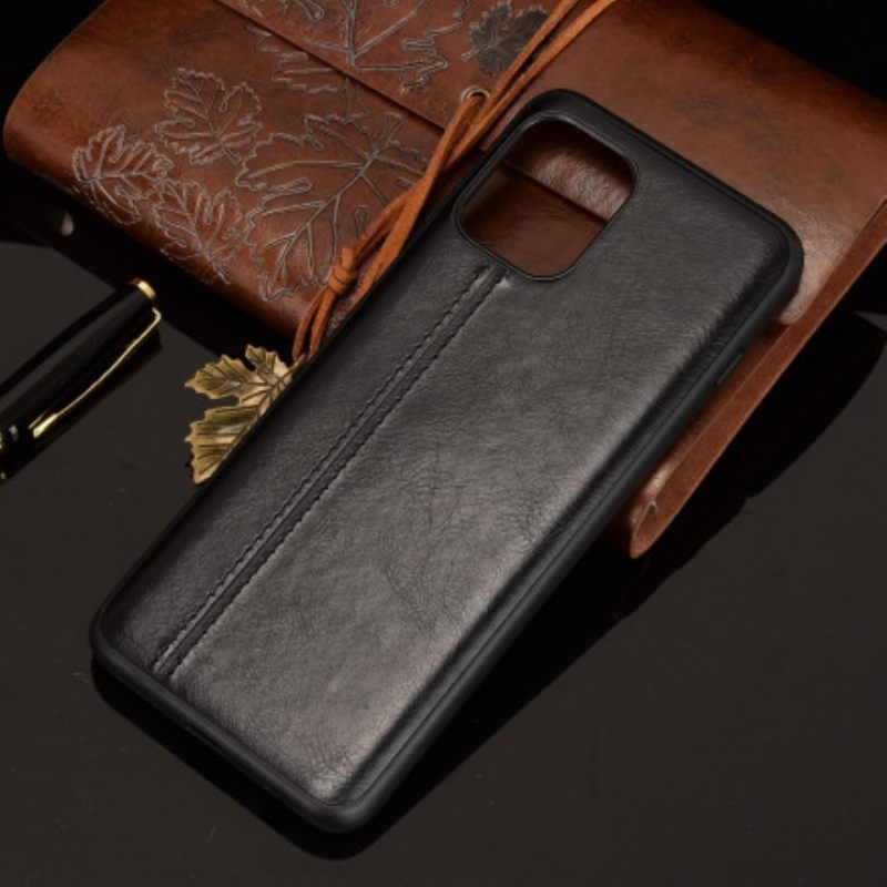 Case Moto G100 Couture Nahkaefekti