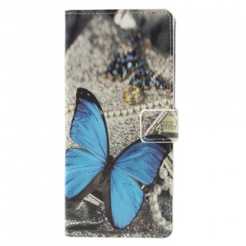 Kotelot Samsung Galaxy A9 Blue Butterfly