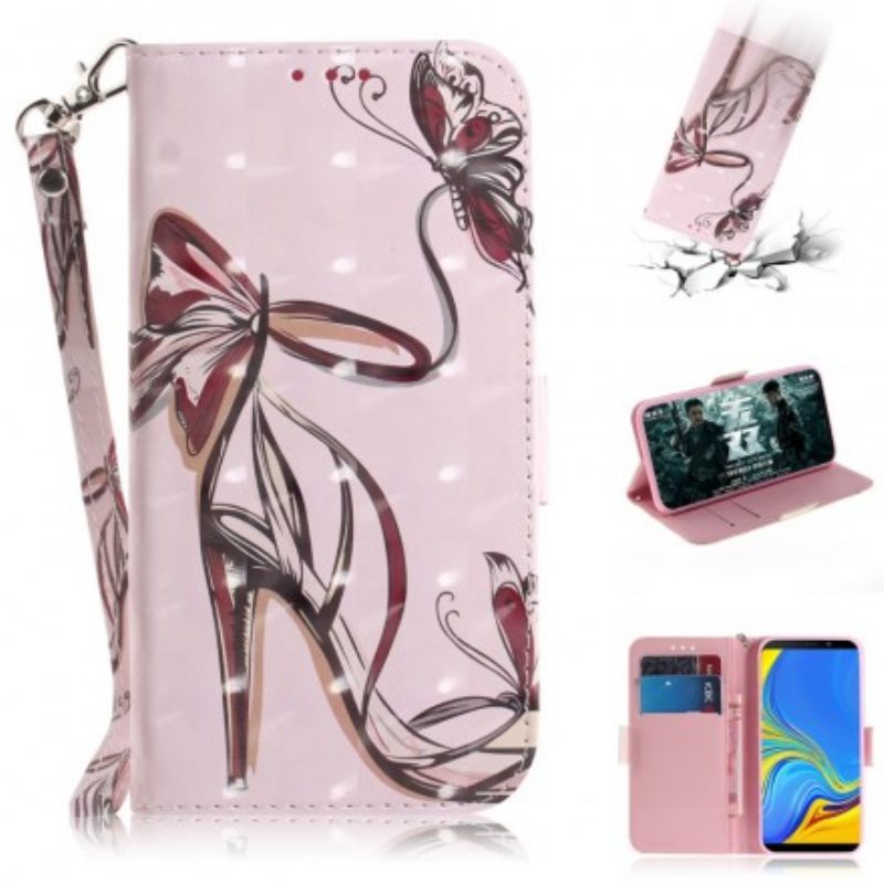 Kotelot Samsung Galaxy A9 Suojaketju Kuori Strappy Pump