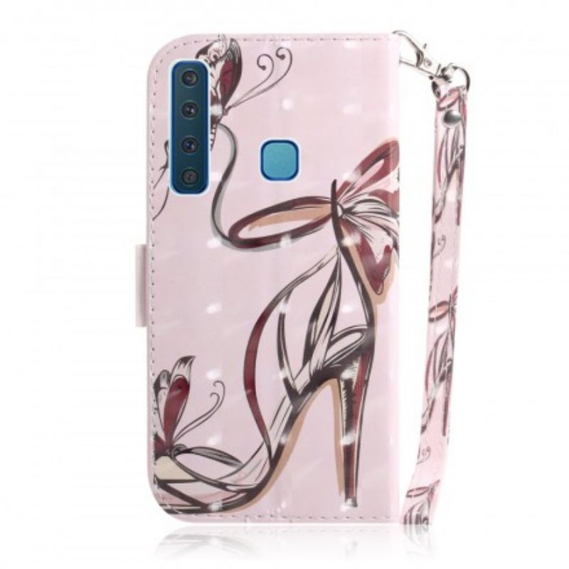 Kotelot Samsung Galaxy A9 Suojaketju Kuori Strappy Pump