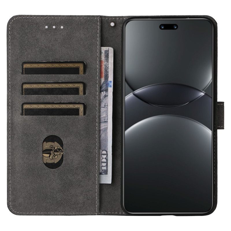 Nahkakotelo Huawei Nova 13 Pro Rfid-suojattu Hihna