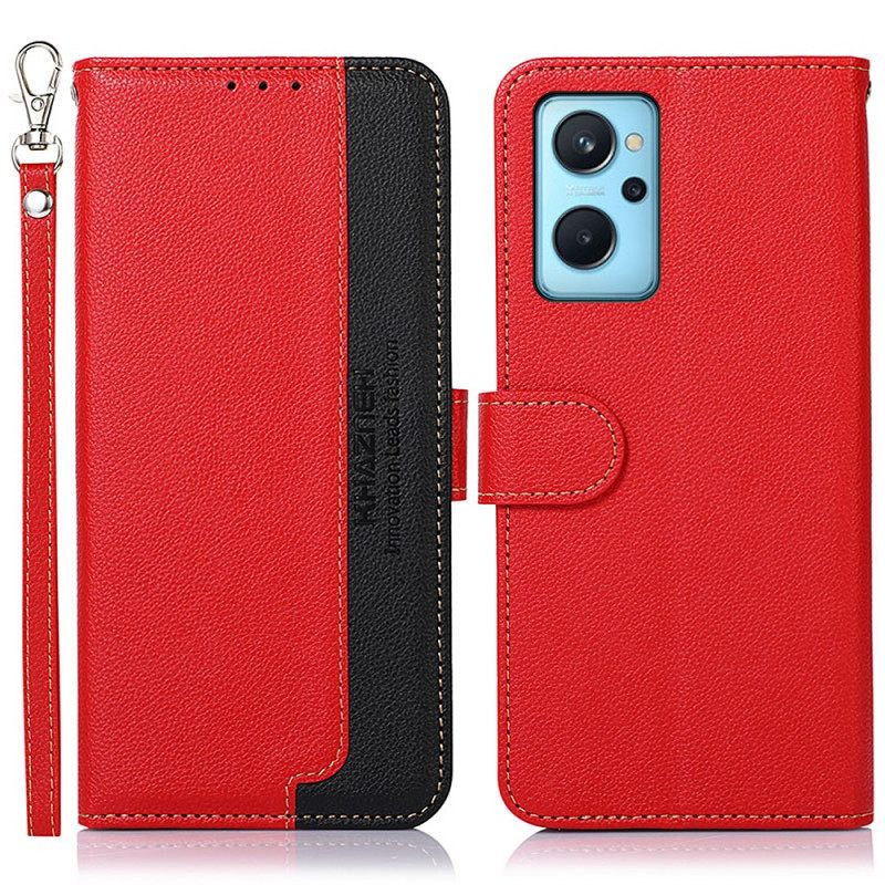 Kotelot Realme 9i Khazneh Bicolor Lompakko