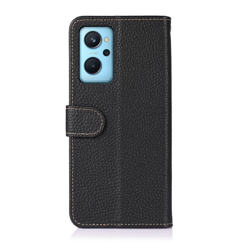 Kotelot Realme 9i Litchi Nahka Khazneh Rfid