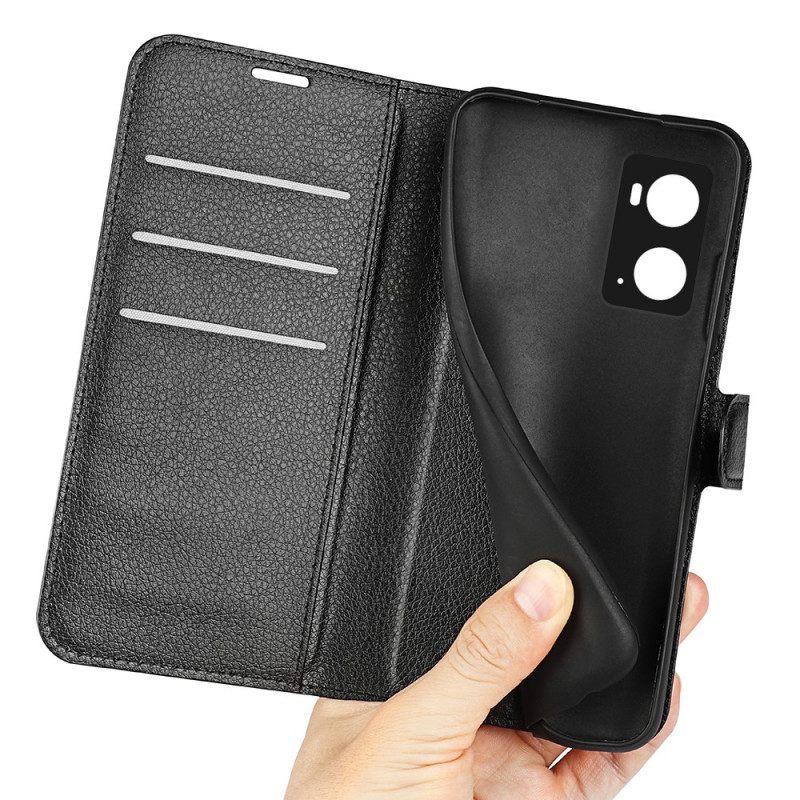 Kotelot Realme 9i Litchi Retro