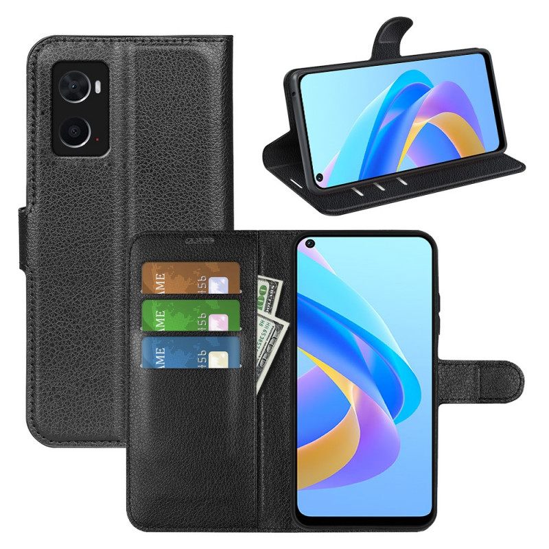 Kotelot Realme 9i Litchi Retro